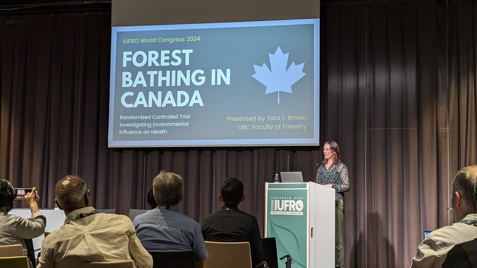 Book a Group Session Guided walk for IUFRO in Sweden
