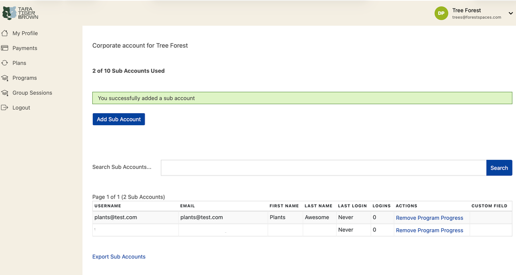 Group Sessions: Add client or team member seats Group Sessions: Add client or team member seats